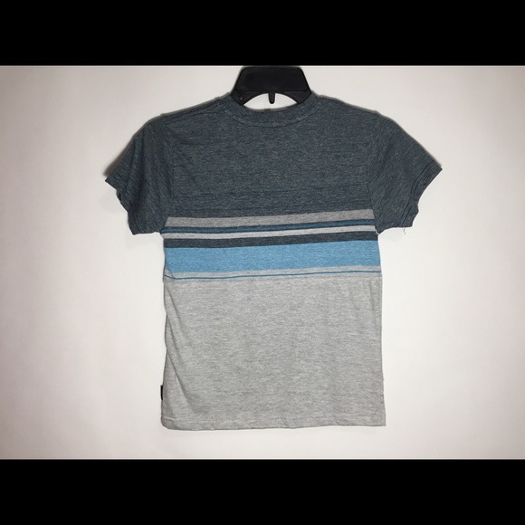 Distortion Striped boys Short Sleeve Size 8 New. - Picture 3 of 4